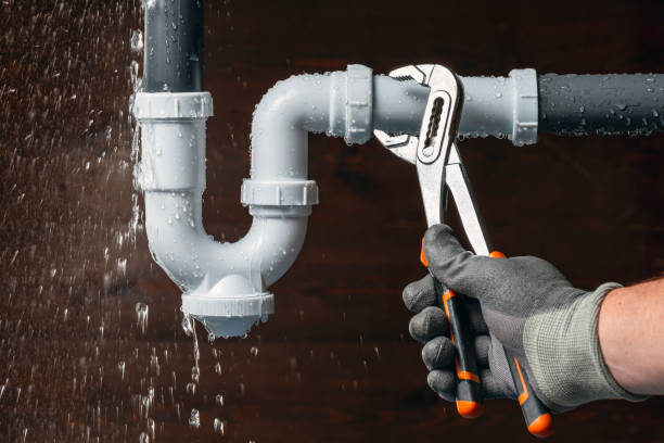 Professional Emergency Plumber technician working in Ringwood, IL
